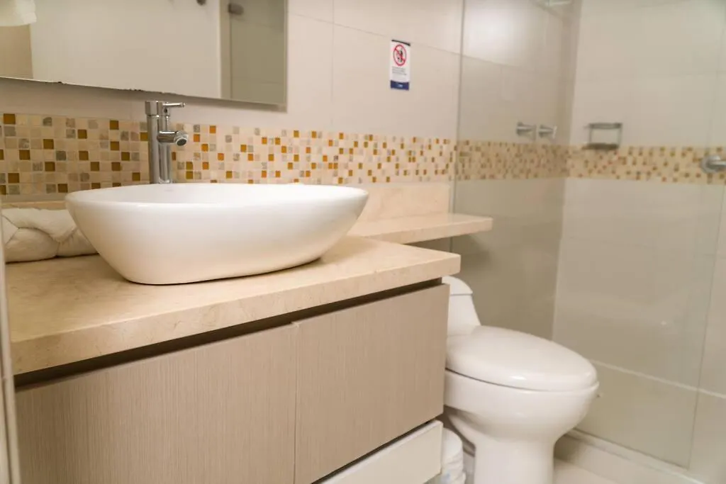 Apartamento 3404 Palmetto Beach Frente A La Playa Cartagena